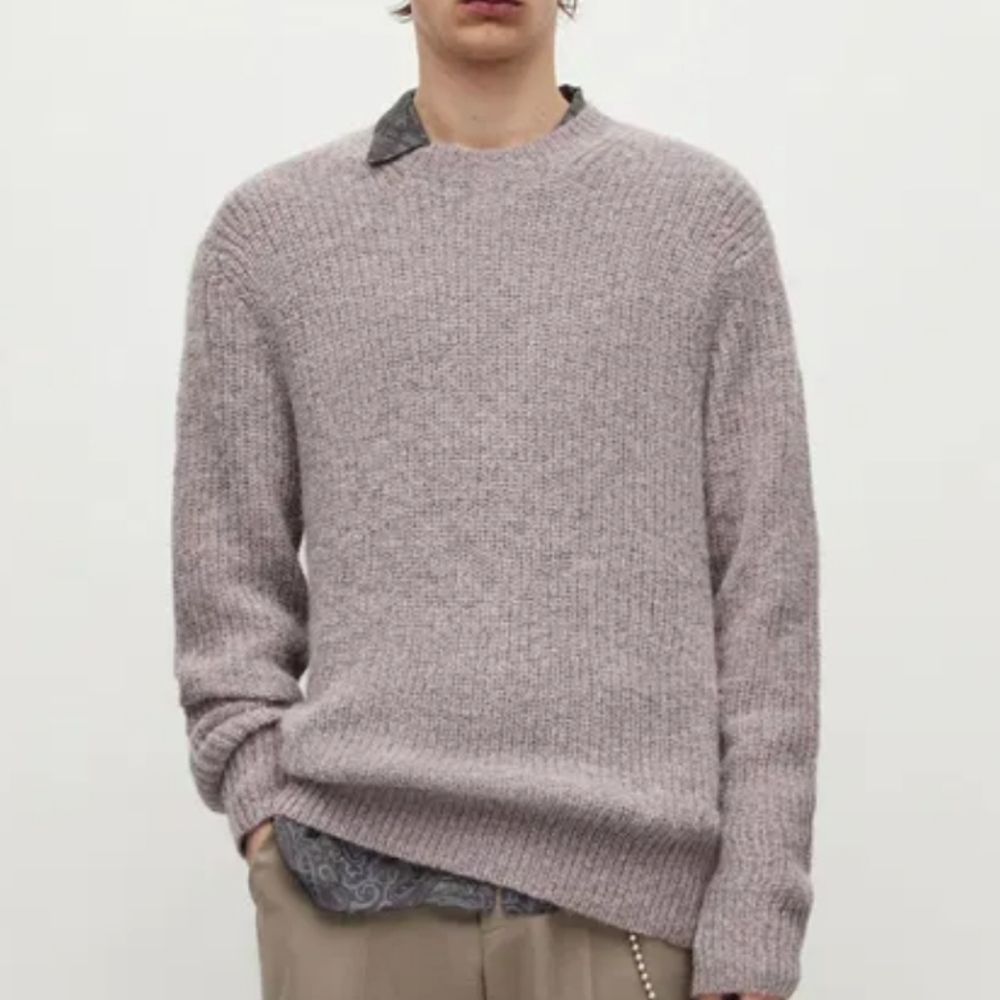 ALL SAINTS "Jaz" Alpaca Wool Crew Sweater Sz XS